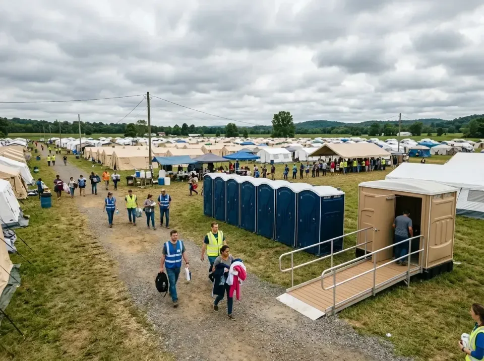 disaster-relief-camp-restrooms-010 — frequently asked questions, Dumpster & Portable Bathrooms Rental in Chinchilla, PA